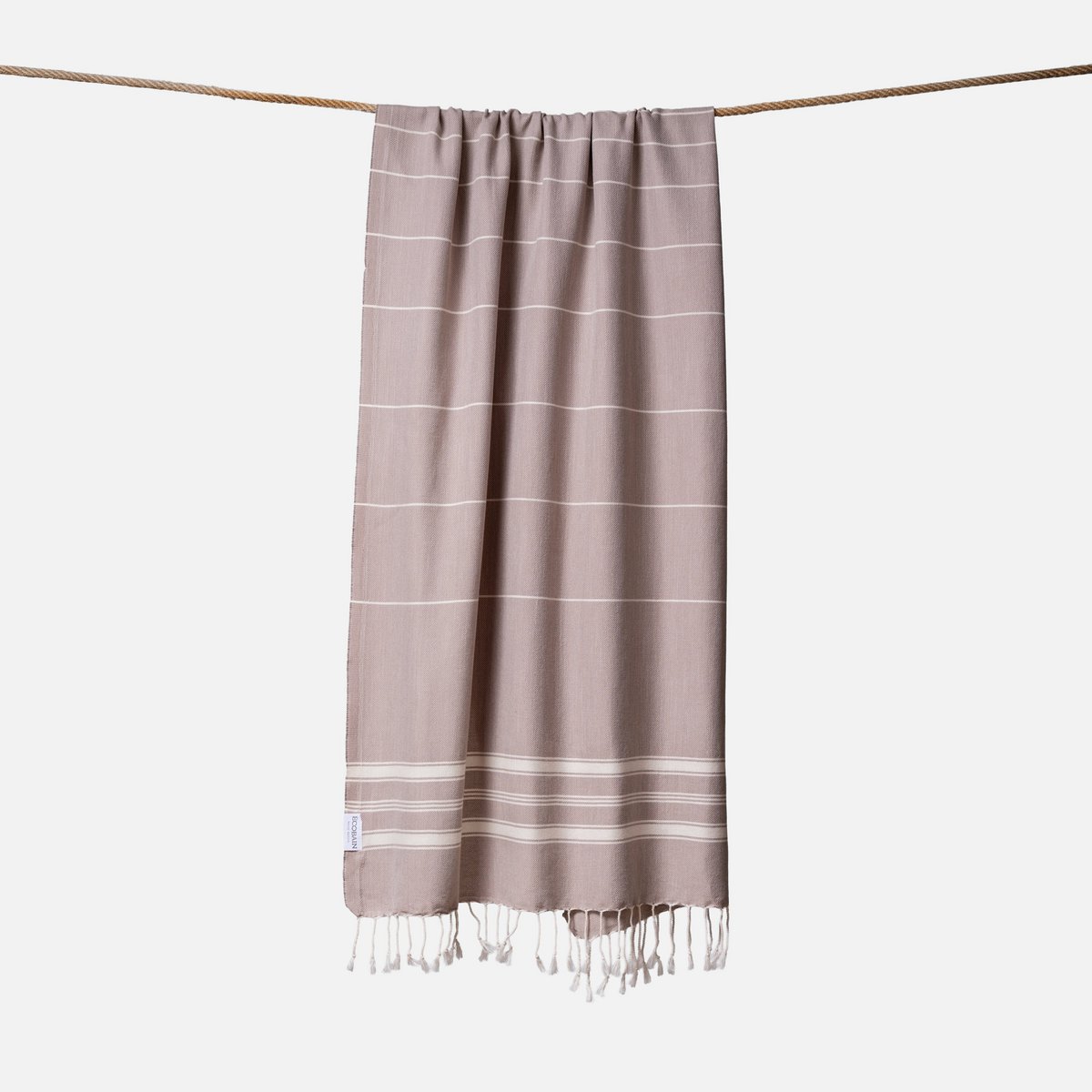 Ecobain Towel "New Classic" | Dusty Pier (Taupe)