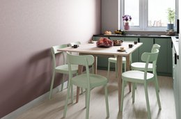 Envelope extendable small table natural ashwood