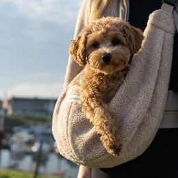 DOG CARRIER BEIGE