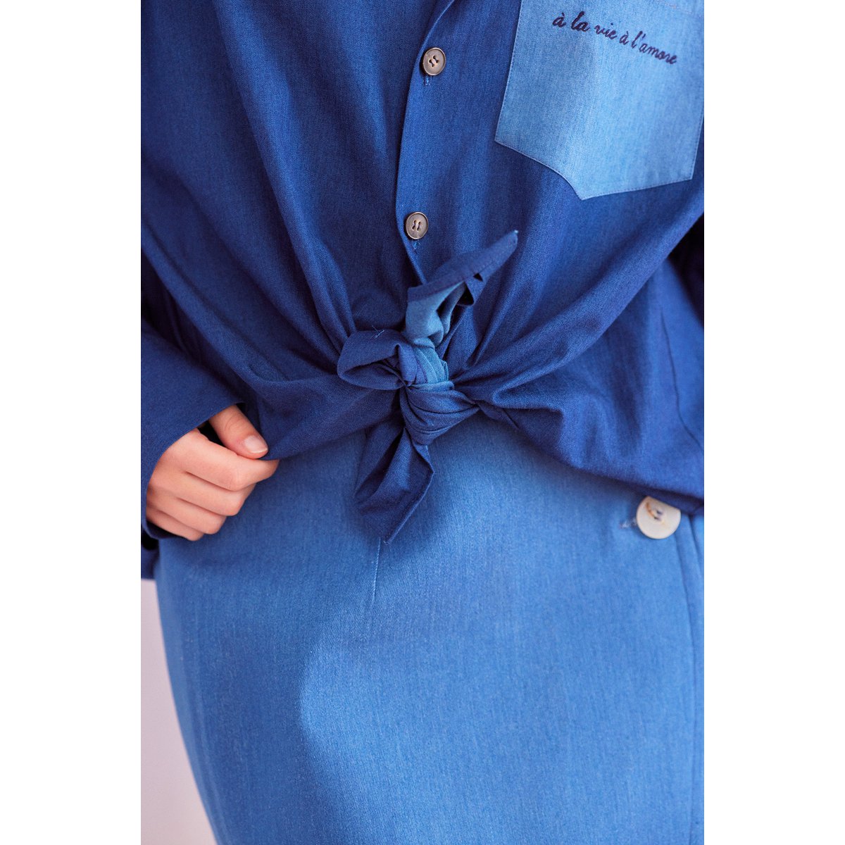 Chemise patchwork