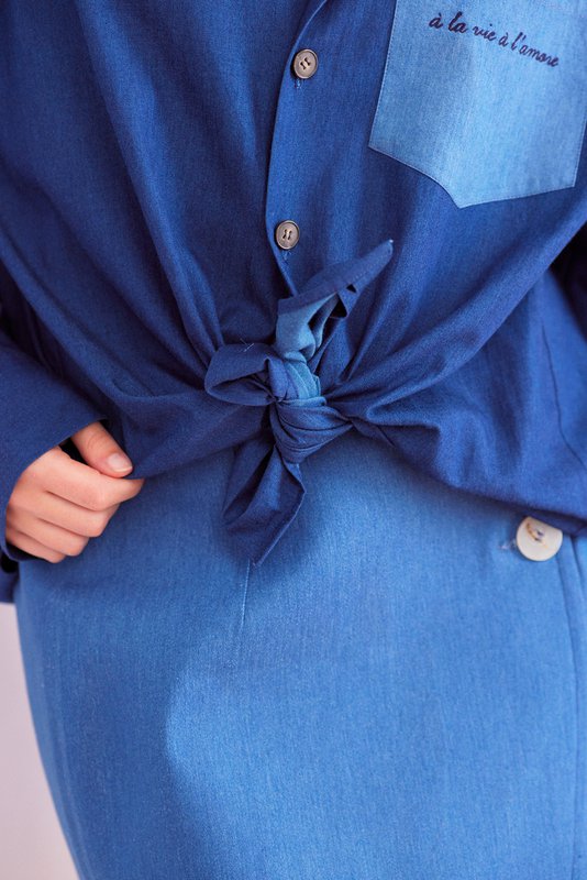 Chemise patchwork