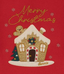 Christmas Gingerbread House Sweater