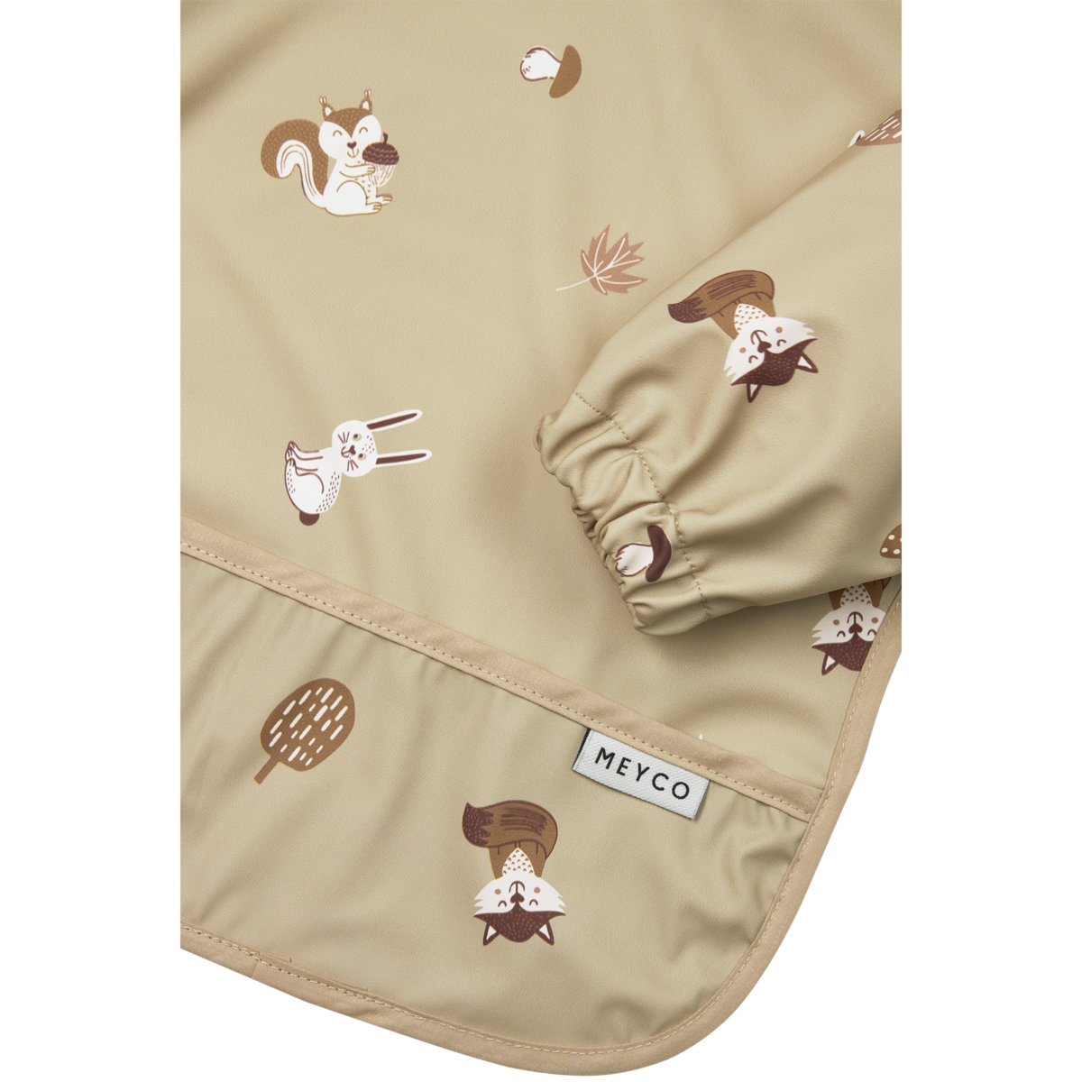 Mouwslab Forest Animals Sand