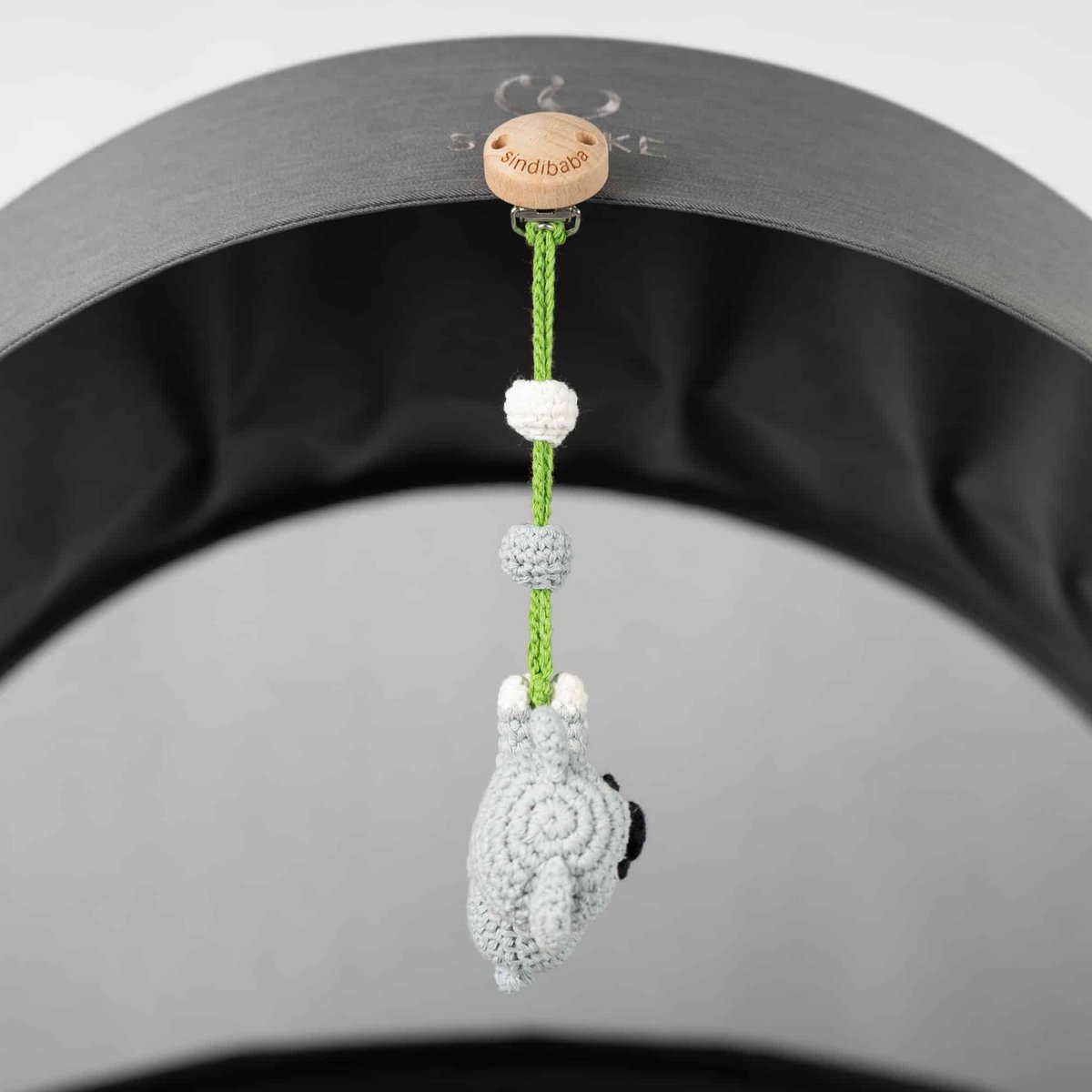 Crocheted play arch pendant Koala COCO (organic)