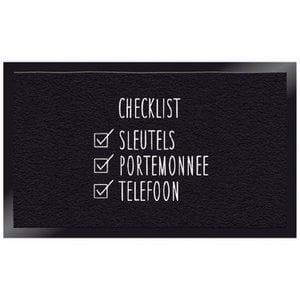 Doormat Checklist 45x75 cm