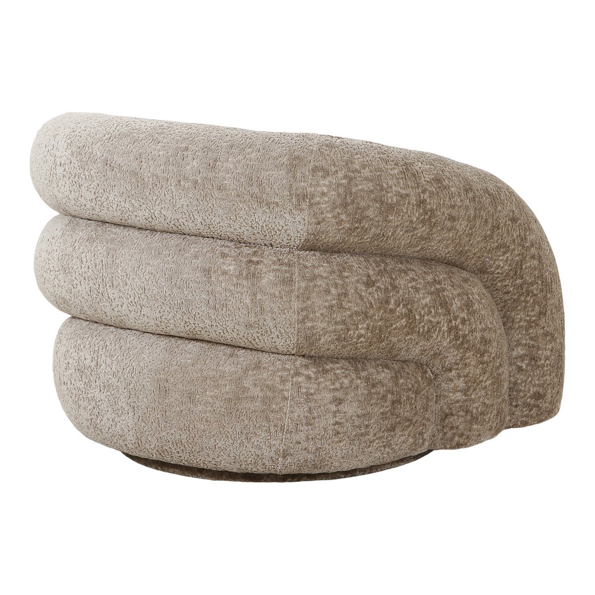 Valletta Lounge Chair with swivel function - Natural, 93x83x70 cm