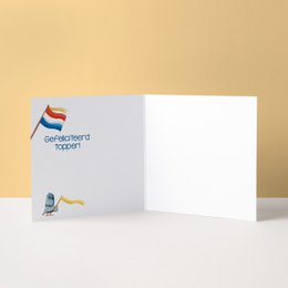 Wenskaart | Hoera, geslaagd!