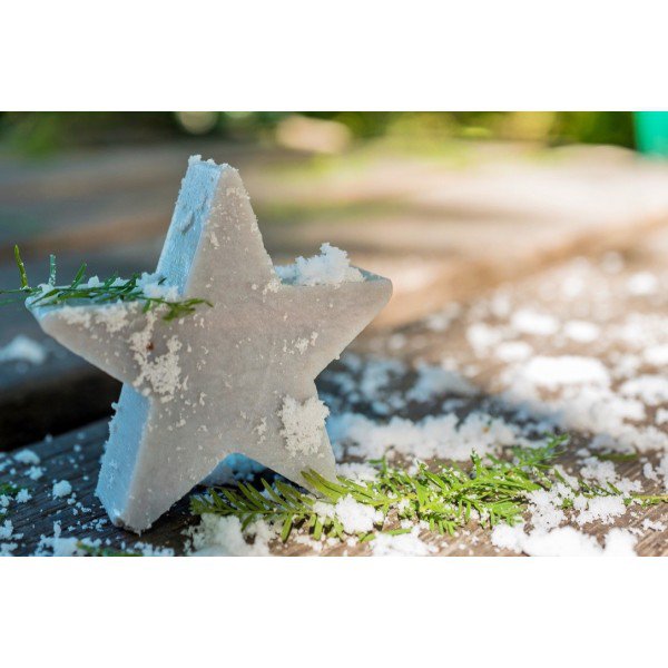 Kerst - Ster zeepje 30 g. kerstzepen - kerstcollectie - kerstcadeautje