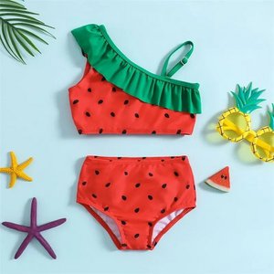 Wassermelonen-Badeanzug für Mädchen