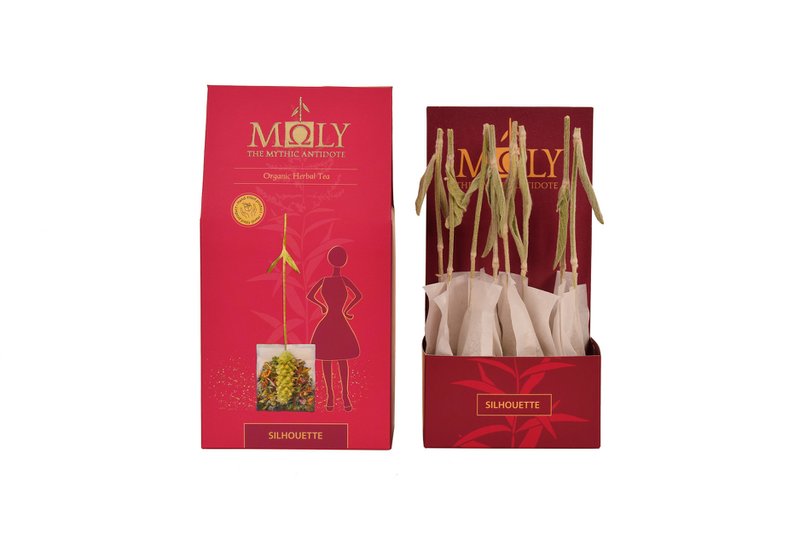 MΩLY "Silhouette" – Herbal Tea with Natural Herbal Stem