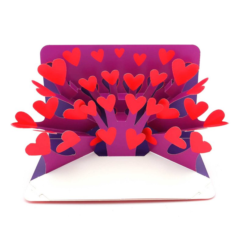 Pop-up card “Lots of heart”