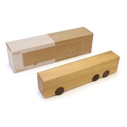Wooden Bus - Lex Pott - 'Solid Cars Series' - Solid oak 