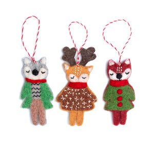 Christmas Deer (set of 3)