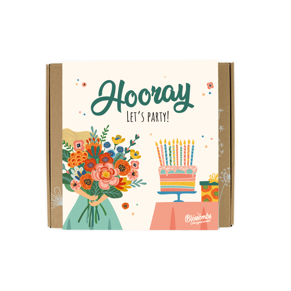 Gift Box Medium - Hooray, let's party