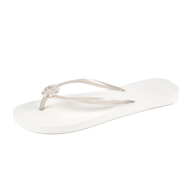 Chanclas Ana hvid