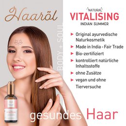 Ayurveda Hair Oil Vitalising/Indian Summer 100ml