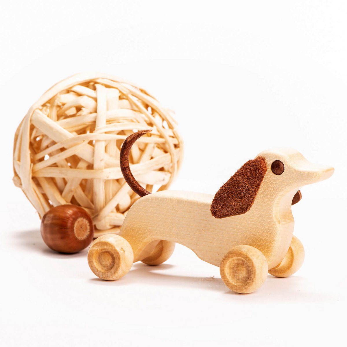 Robo Dach le chien robot en bois