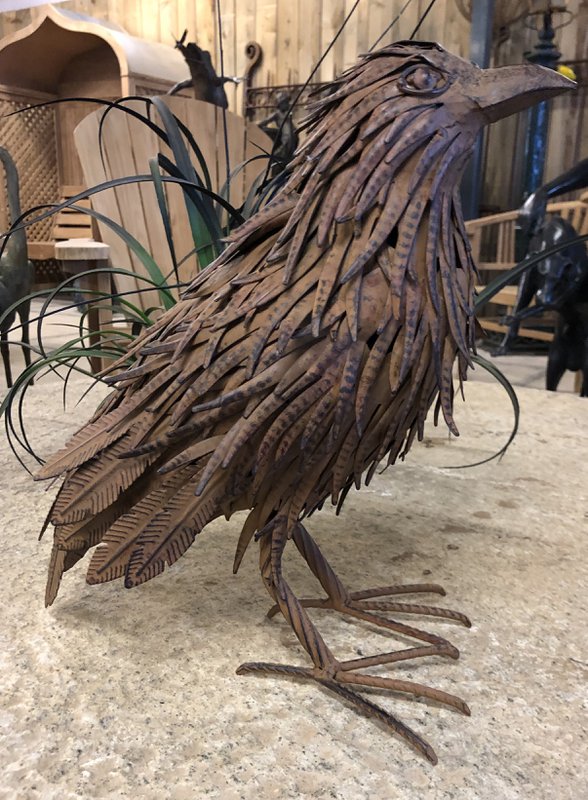 Iron crow, 42x16x35cm, 1.2kg
