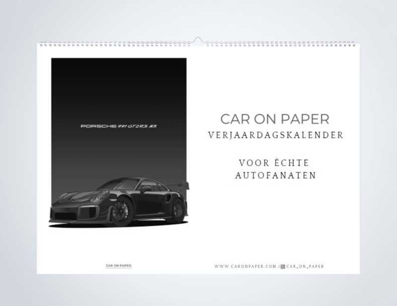 Car Birthday Calendar