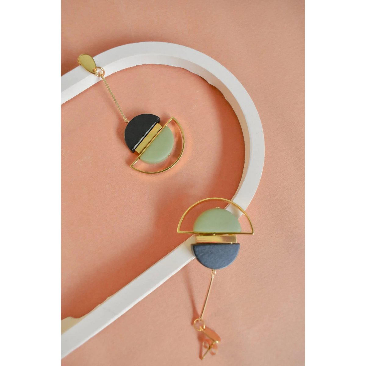 Dangling Olive Earrings