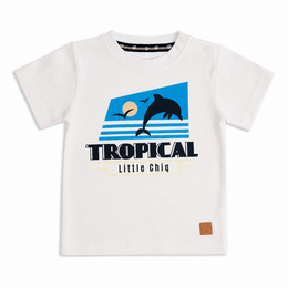 T-shirt bébé "Blanche Neige" (Imprimé Dauphin)