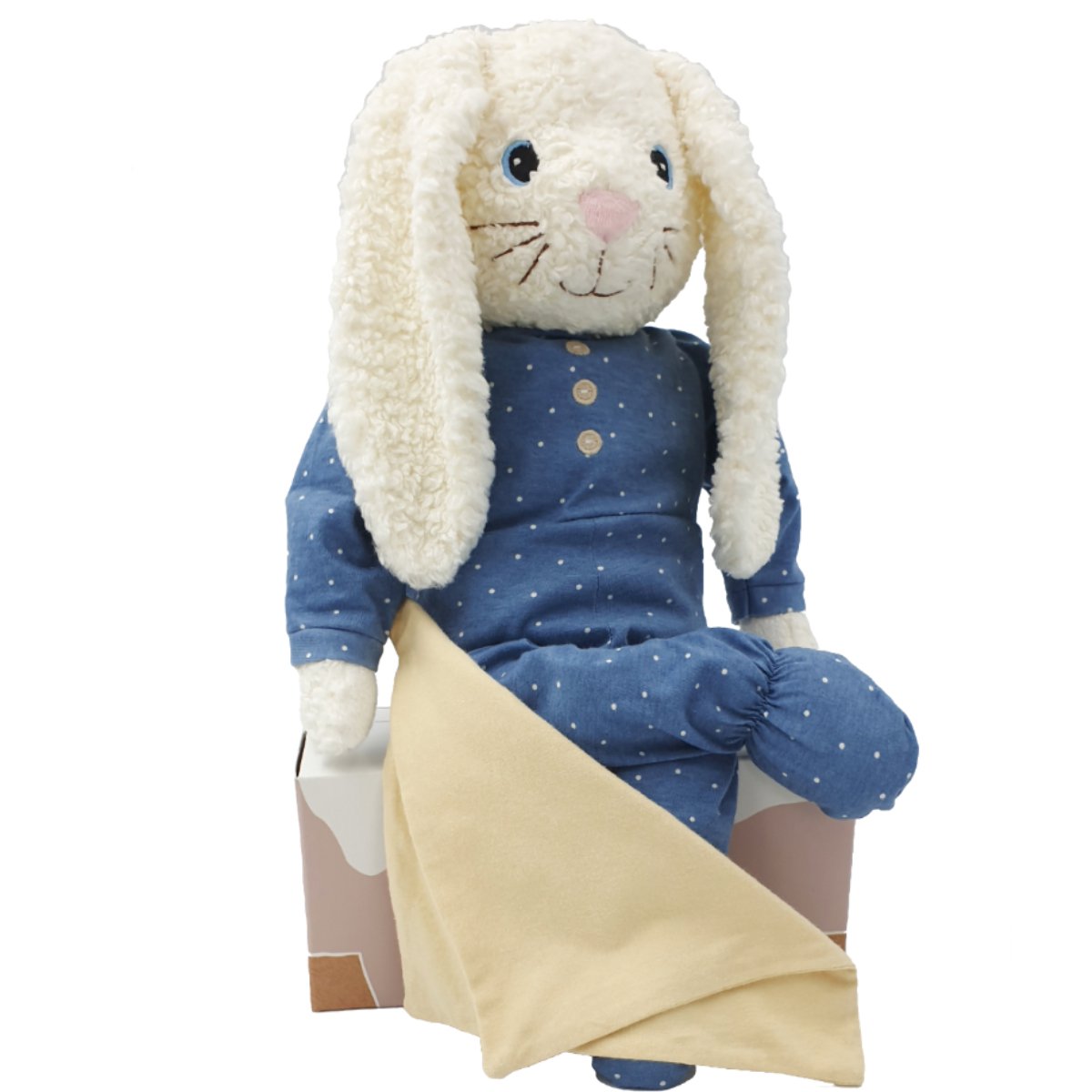 HOOPSI in blauwe nachtkleding