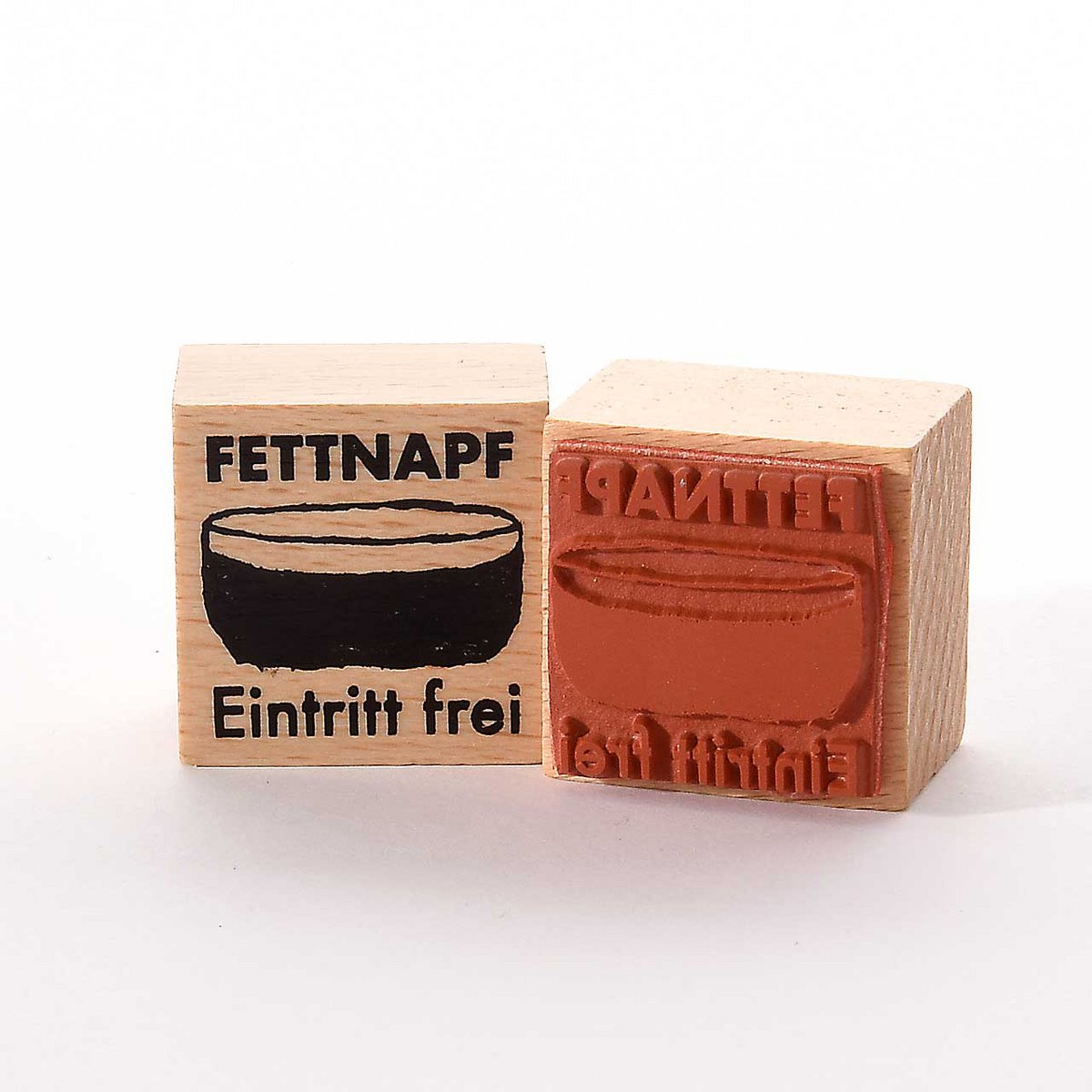 Kleiner Stempel: Fettnapf