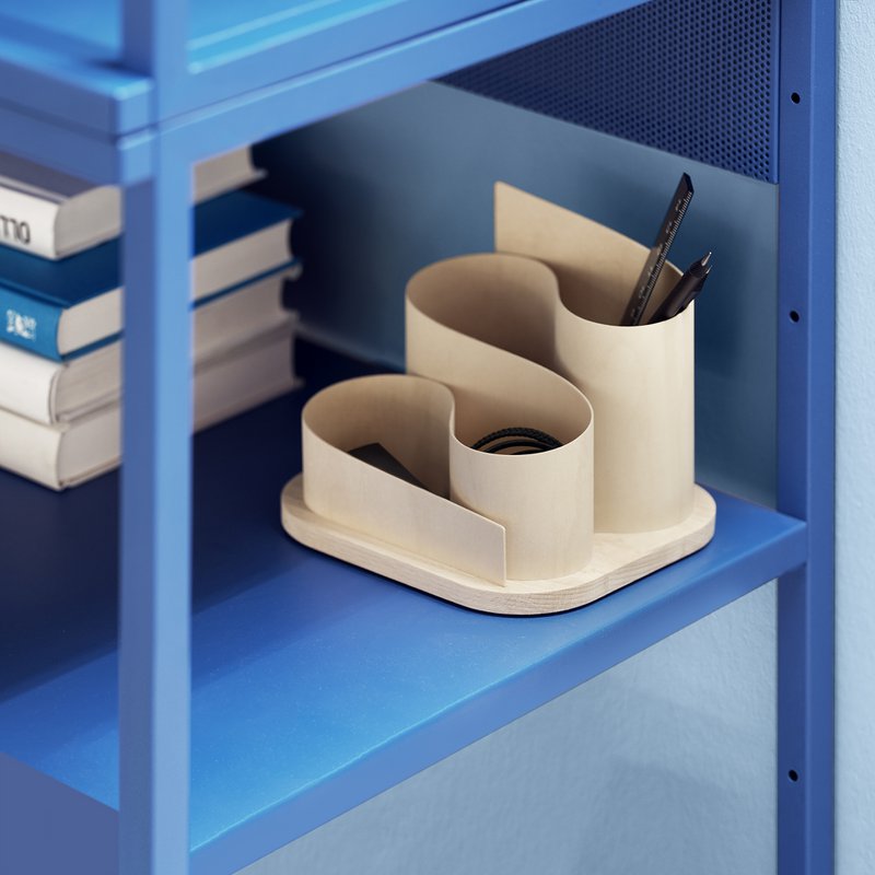 Squiggle - Wooden Desk Organizer