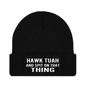 Beanie zwart HAWK TUAH
