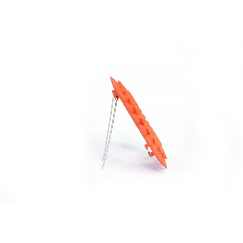 Dahlia broche Tangerine