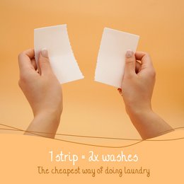 Trial Pack Laundry Sheet Spring Seabreeze Lavender