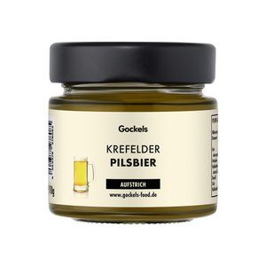 Krefelder Pilsbier Aufstrich – Bier zum Streichen & Genießen
