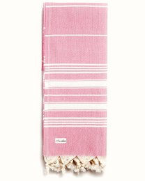 Captain & Mermaid® Strandtuch Basic 170x100cm (Rosa)