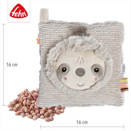 Cherry stone cushion sloth