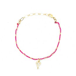 'Impression bracelet with various color variants including rose néon, bleu horizon, navy, doré, orange précieux, and more. The bracelet features a charm design.'
The Impression bracelet is a charm bracelet available in a variety of vibrant colors such as rose néon, bleu horizon, navy, doré, orange précieux, bleu vierge, rêve bleu, rose corail, rose poudré, rouge corail, rouge passion, bleu majorelle, orange sanguine, vert espoir, vert néon, violet créatif, vert équilibre, kaki, rose d'amour, rose bonheur, bordeaux, and lilas luminescent. The bracelet has a delicate, feminine charm design.