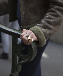 anillo ORIGAMI