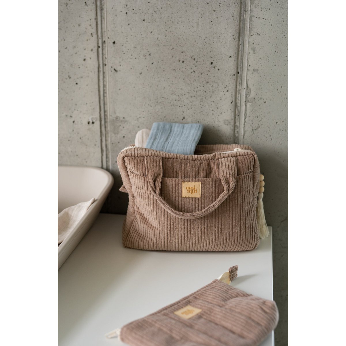 Makeup bag set "Latte"