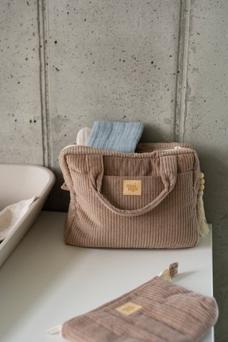 Makeup bag set "Latte"
