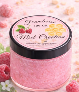 Creation of flower honey - Raspberry