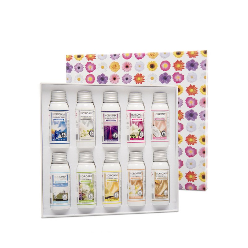 Confezione regalo profumo per bucato Fiore - 10 x 50 ml