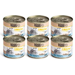 Dogs'n Tiger Adult Premium kattefoder, Wohltat, vådfoder, kornfrit, kylling og laks