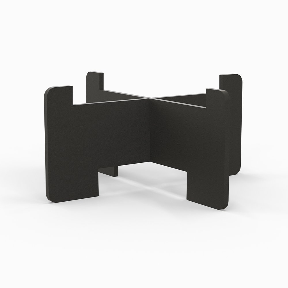 Cohete (velas) estándar - 130x60mm - negro