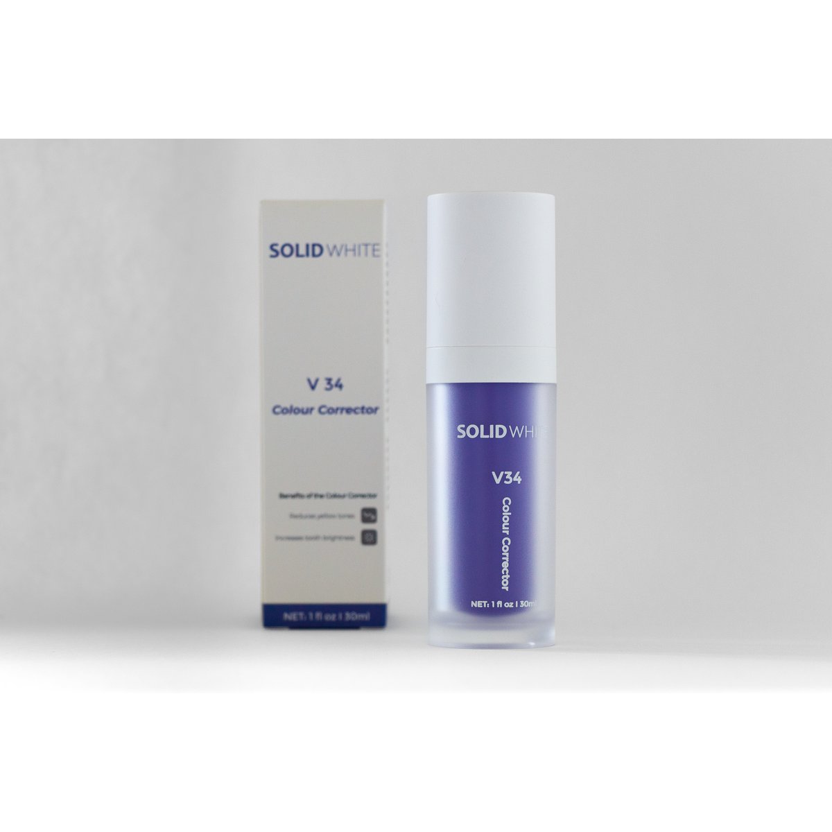 Serum korygujące kolor Solid White® V34