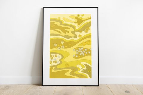 Yellow - Art Print