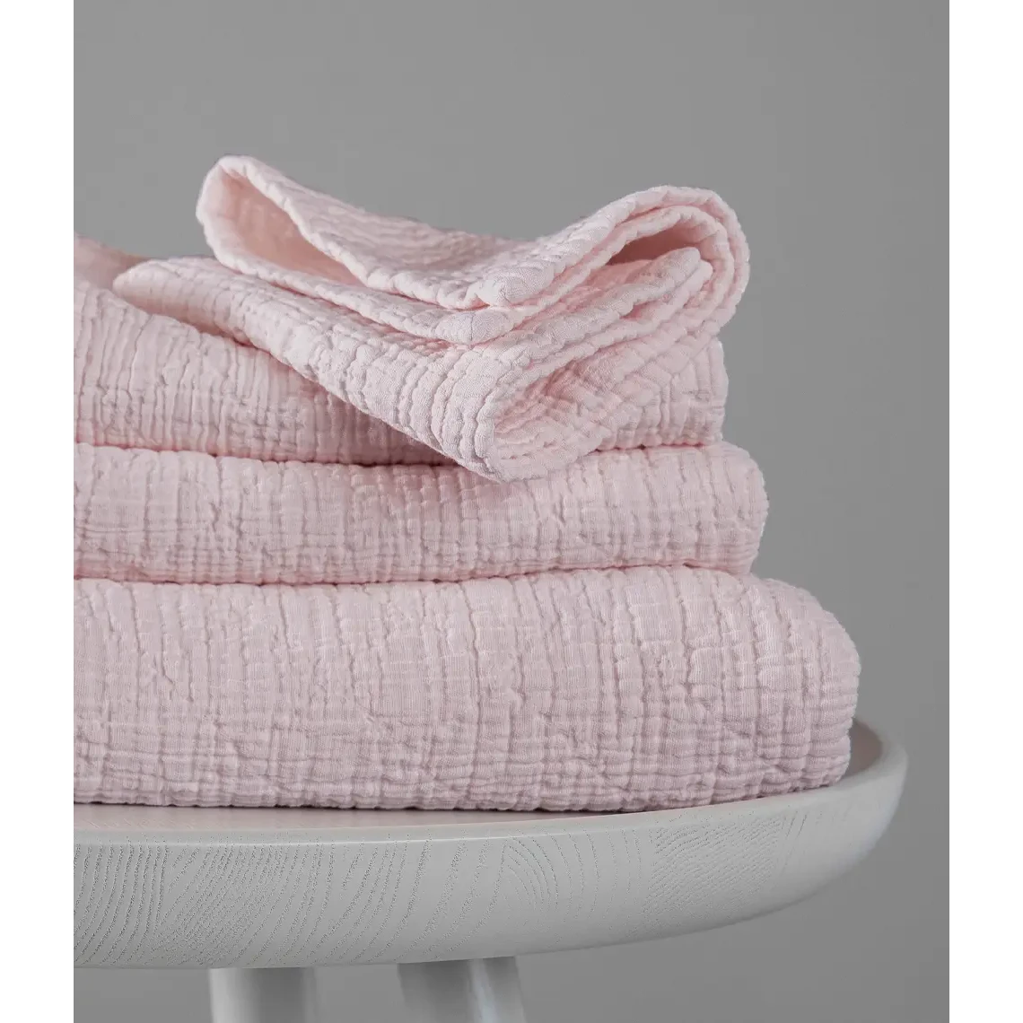 Badezimmerhandtuch Orion Solid Pink Mist