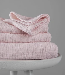 Badezimmerhandtuch Orion Solid Pink Mist