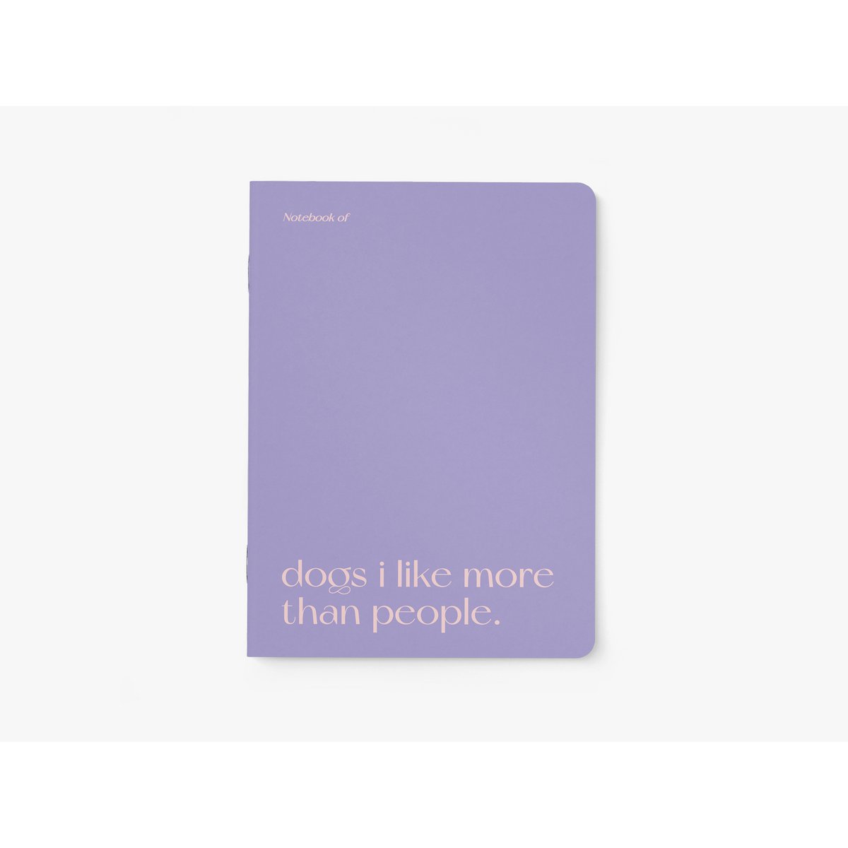 Notizheft / Dogs I Like More