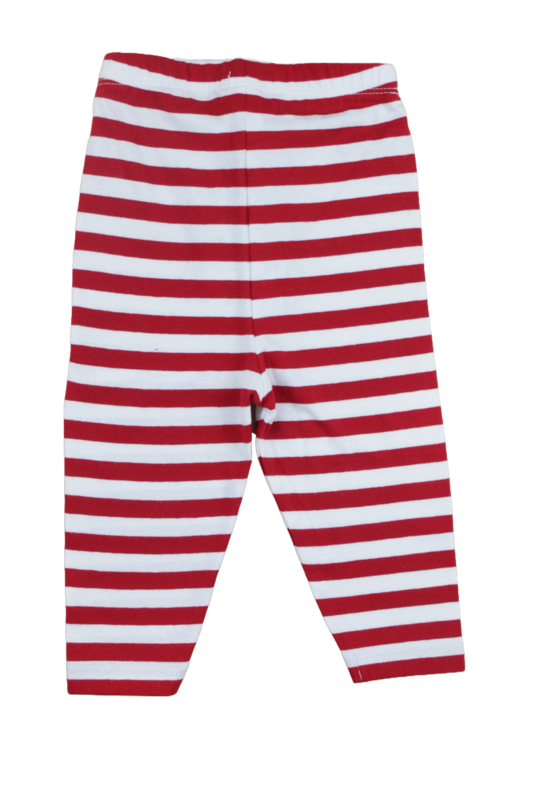 Legging gestreepte kerst