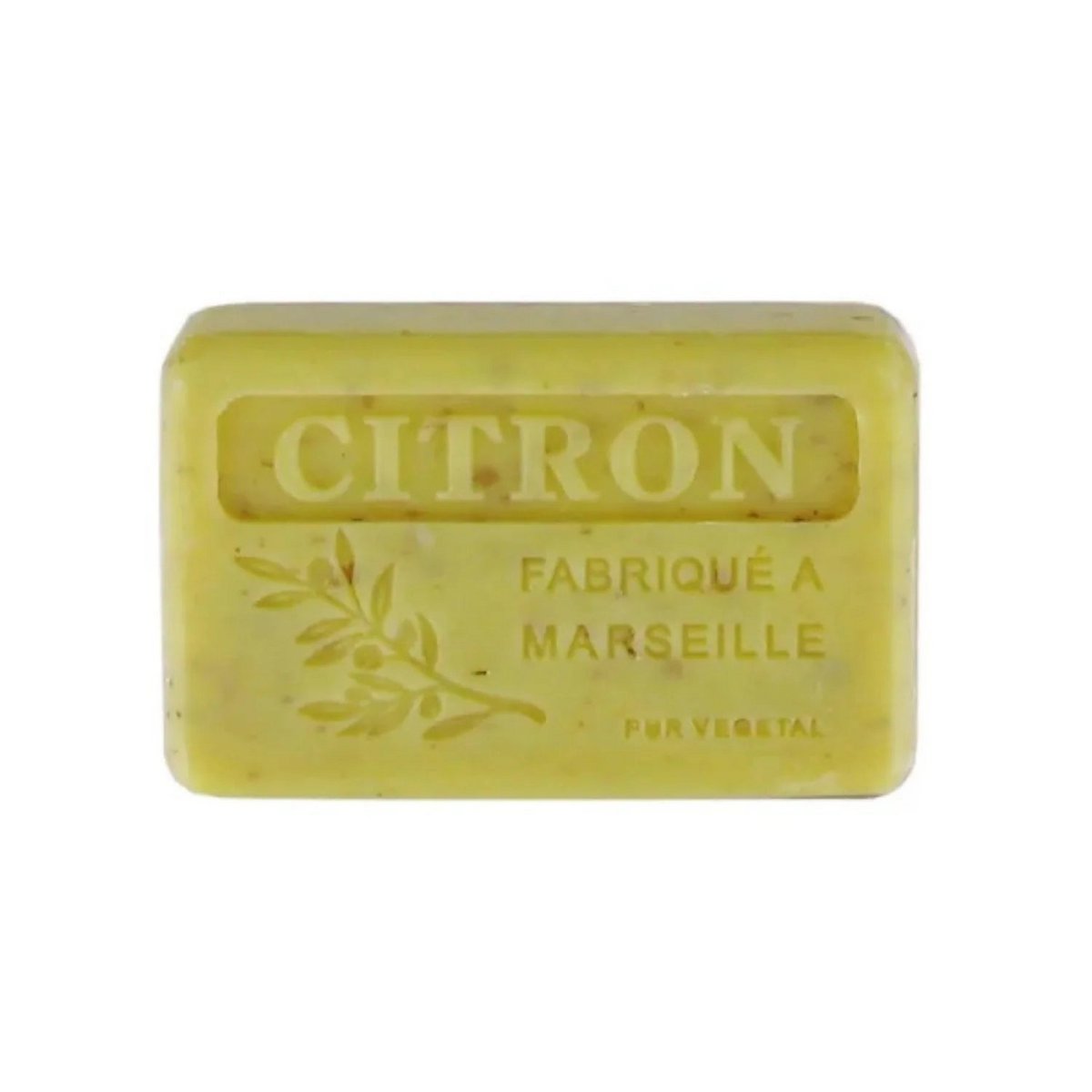 Marseillezeep 125 g – Citroenschilgeur (Marseillezeep)