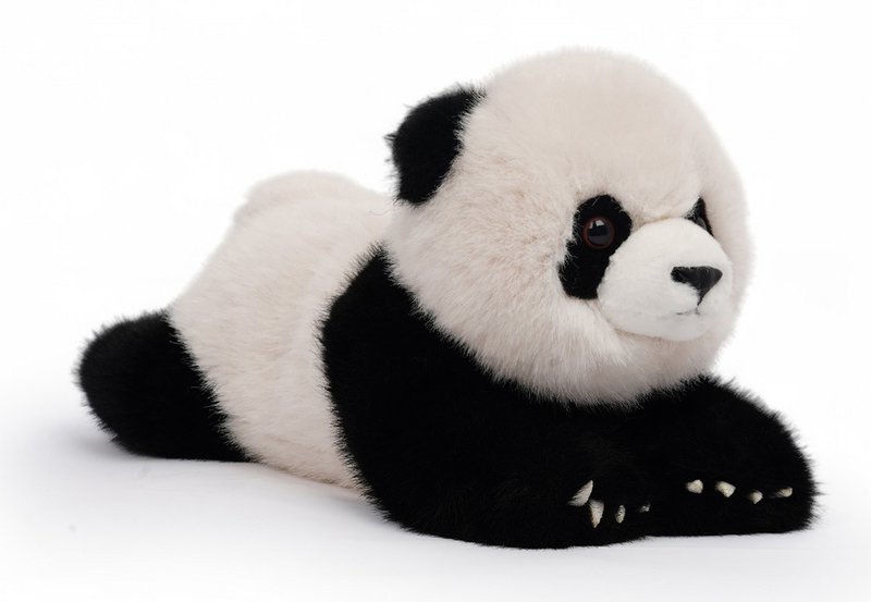 One Love Plush Toy - Panda Peng Black and White